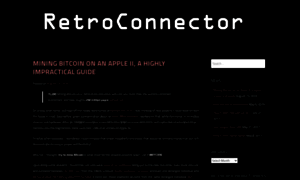 Retroconnector.com thumbnail