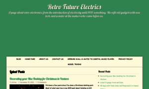 Retrofutureelectrics.com thumbnail