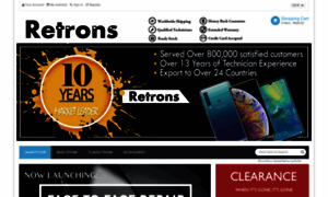 Retrons.com thumbnail