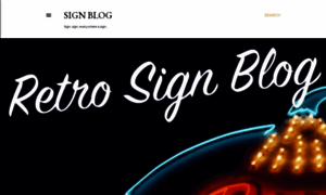 Retrosignblog.com thumbnail