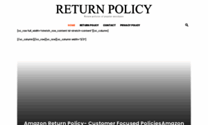 Return-policy.net thumbnail