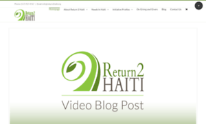 Return2haiti.org thumbnail