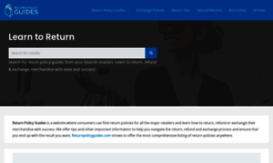Returnpolicyguides.com thumbnail