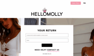 Returns.hellomolly.com thumbnail