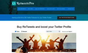 Retweetspro.com thumbnail