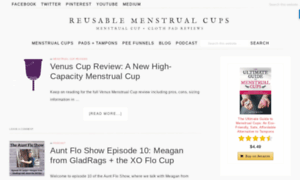 Reusablemenstrualcup.com thumbnail