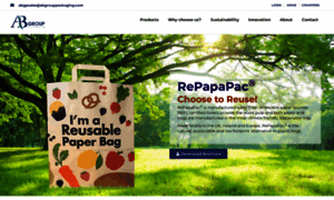 Reusablepaperbag.com thumbnail