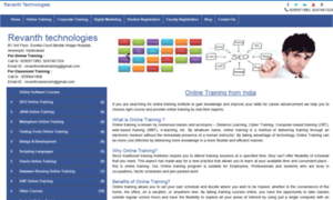 Revanthonlinetraining.com thumbnail