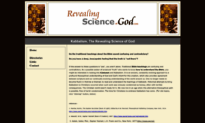 Revealingscienceofgod.com thumbnail