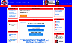 Revereyouthbaseball.com thumbnail