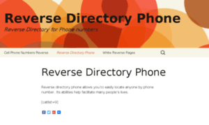 Reverse-directory-phone.com thumbnail