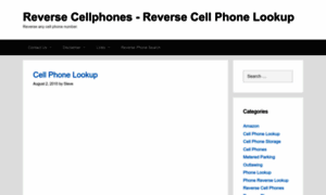 Reversecellphones.org thumbnail