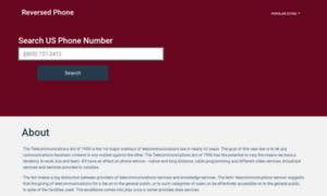 Reversedphone.com thumbnail