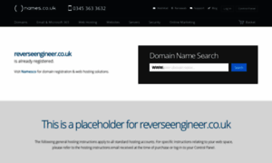 Reverseengineer.co.uk thumbnail