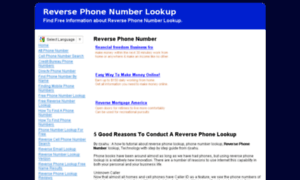 Reversephonenumber.biz thumbnail