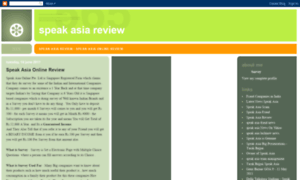 Review-speak-asia.blogspot.com thumbnail