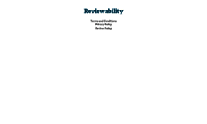 Reviewability.com thumbnail