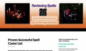 Reviewingspells.wordpress.com thumbnail