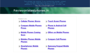 Reviewonlatestphones.in thumbnail