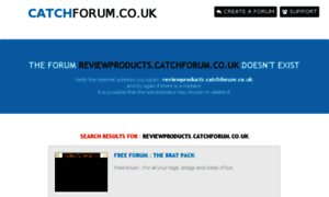 Reviewproducts.catchforum.co.uk thumbnail