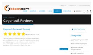 Reviews.cegonsoft.com thumbnail