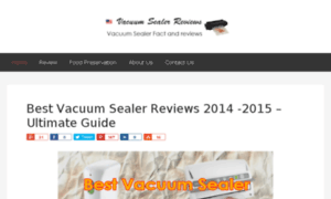 Reviewsvacuumsealer.com thumbnail