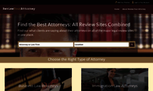 Reviewyourattorney.com thumbnail