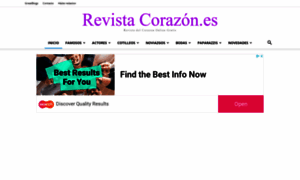 Revistacorazon.es thumbnail