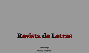 Revistadeletras.net thumbnail