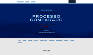 Revistadeprocessocomparado.com.br thumbnail