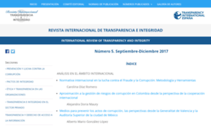 Revistainternacionaltransparencia.org thumbnail