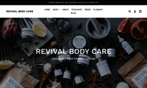 Revivalbodycare.com thumbnail