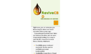 Revivecbd.com thumbnail