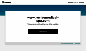 Revivemedical-spa.com thumbnail