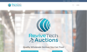 Revivetechauctions.com thumbnail