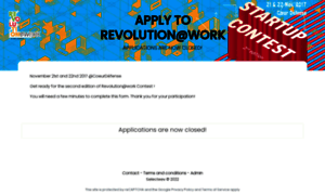 Revolutionatworkcontest.selecteev.io thumbnail