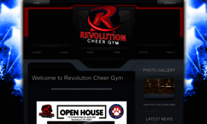 Revolutioncheergym.com thumbnail