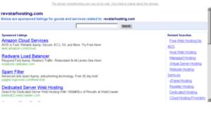 Revstarhosting.com thumbnail