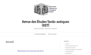 Revue-etudes-tardo-antiques.fr thumbnail
