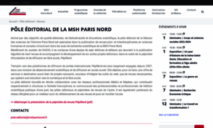 Revues.mshparisnord.fr thumbnail