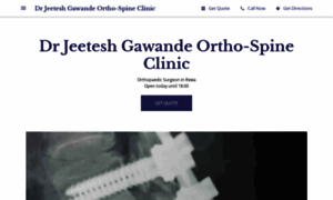 Rewa-ortho-spine-center.business.site thumbnail