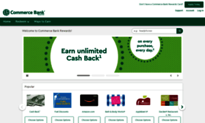 Rewards.commercebank.com thumbnail