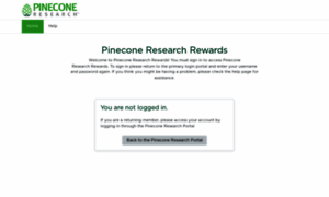 Rewards.pineconeresearch.com thumbnail