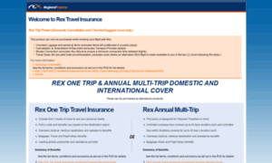 Rextravelinsurance.com thumbnail