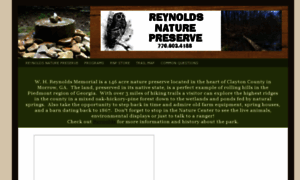 Reynoldsnaturepreserve.org thumbnail