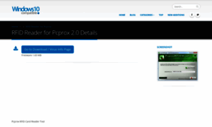 Rfid-reader-for-pcprox.windows10compatible.com thumbnail