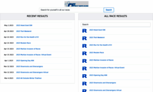 Rftiming.racetecresults.com thumbnail