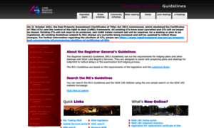 Rg-guidelines.nswlrs.com.au thumbnail
