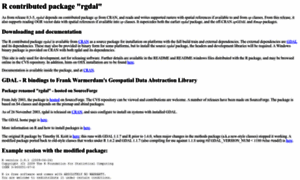 Rgdal.sourceforge.net thumbnail