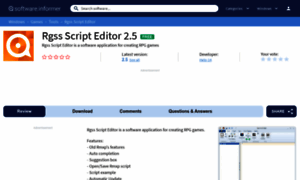 Rgss-script-editor.software.informer.com thumbnail